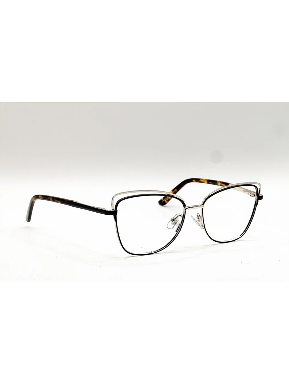 Salsa SA 20216 BK/G Black Gold Rectangle Authentic Eyeglass Frames 54-16